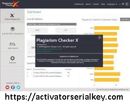 Plagiarism Checker X 6.1.0 Crack With Serial Key 2020