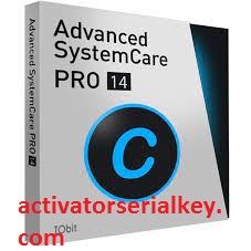 Advanced SystemCare 14.5.0 Pro Crack With Serial Key Free Download 2021